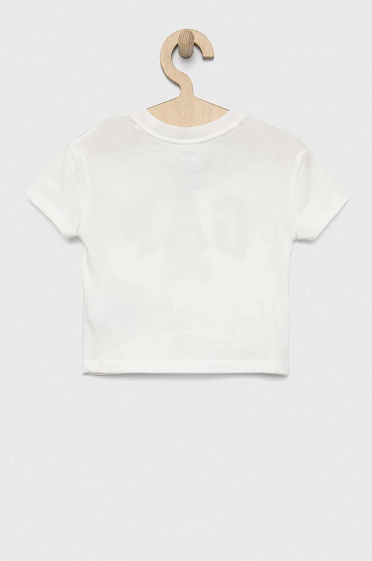 GAP t-shirt bawełniany dziecięcy biały