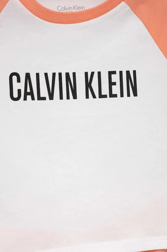 Calvin Klein Underwear piżama bawełniana dziecięca 100 % Bawełna