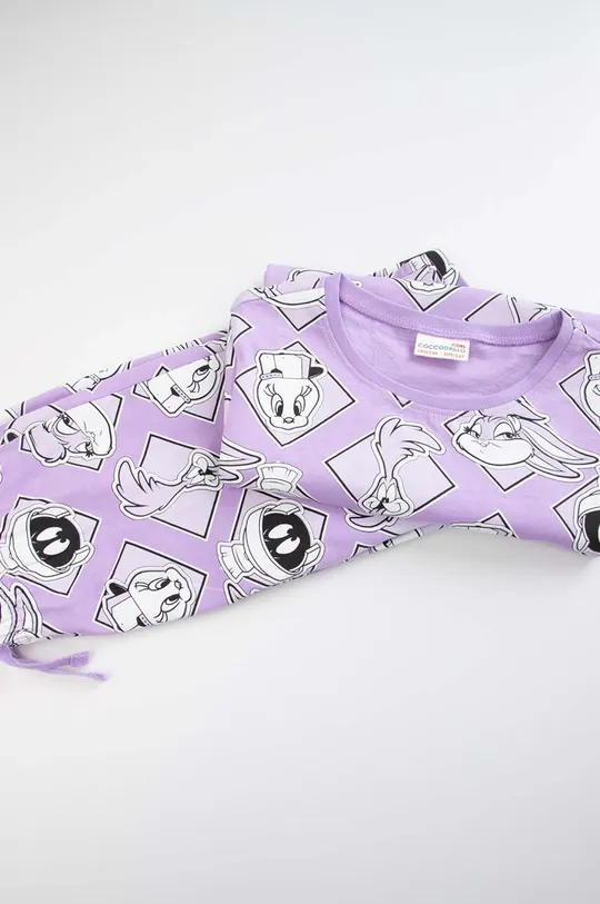 Dječja pamučna pidžama Coccodrillo x Looney Tunes