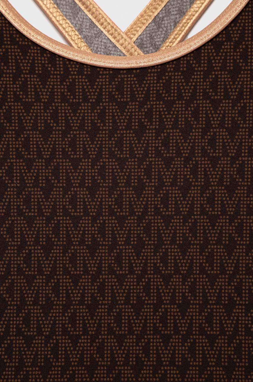 Triko dětské Michael Kors černé se stojáčkem