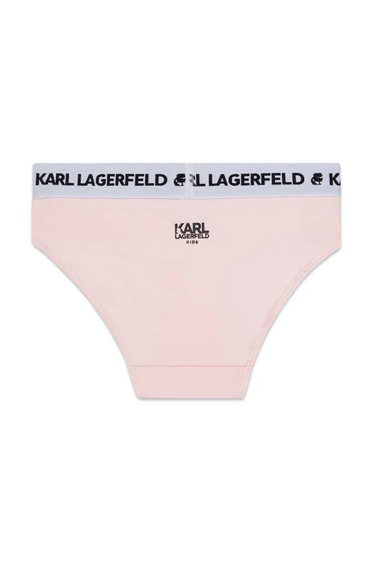 Otroške spodnje hlače Karl Lagerfeld 2-pack  95 % Bombaž, 5 % Elastan