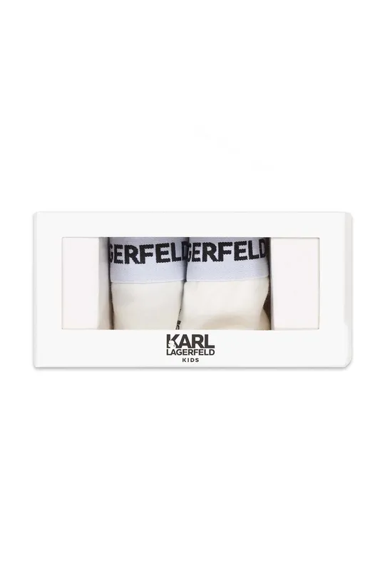 biela Detské nohavičky Karl Lagerfeld 2-pak Dievčenský