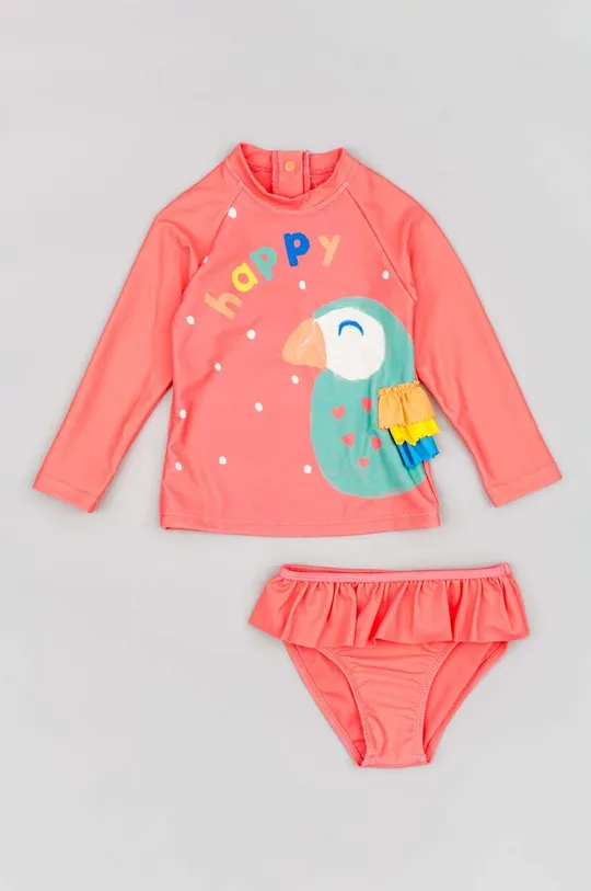 розовый Детский раздельный купальник zippy Для девочек