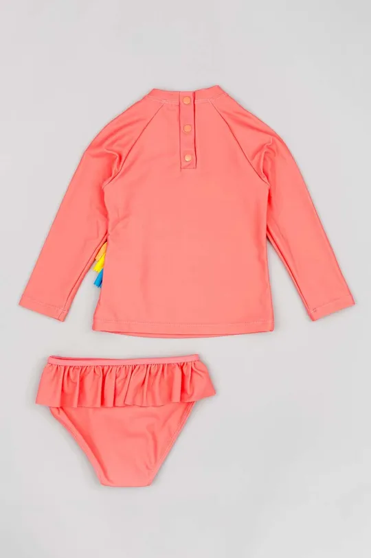 Дитячий роздільний купальник zippy рожевий