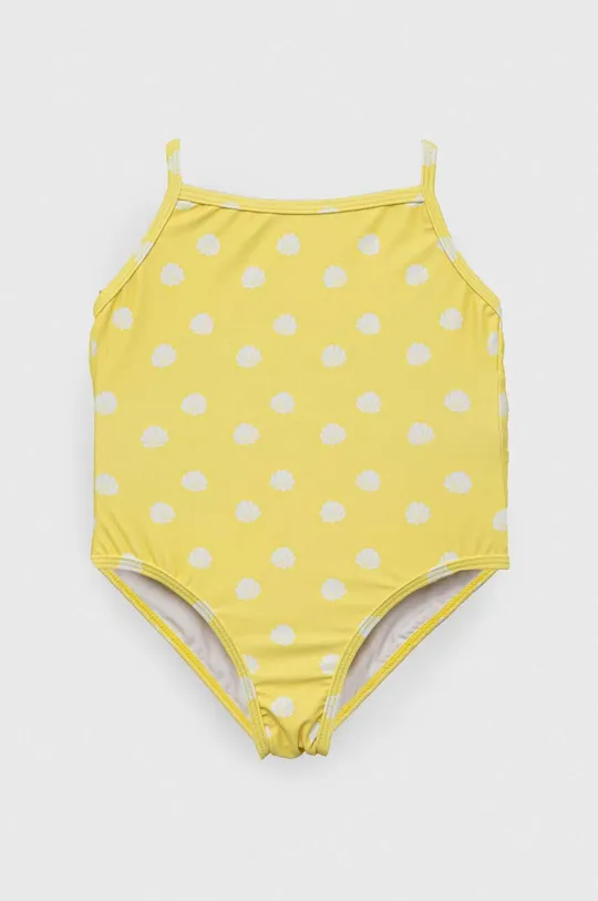 žltá Jednodielne detské plavky zippy Dievčenský