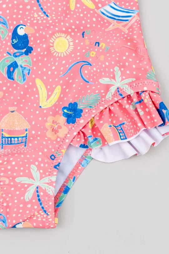 różowy zippy jednoczęściowy strój kąpielowy niemowlęcy