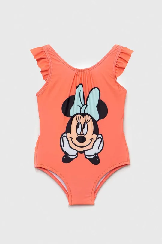 pomarańczowy zippy jednoczęściowy strój kąpielowy niemowlęcy Dziewczęcy