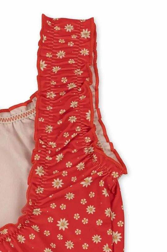 crvena Dječji jednodijelni kupaći kostim Konges Sløjd
