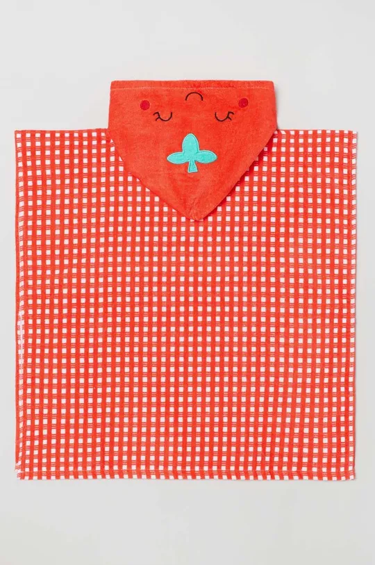 Otroška bombažna brisača OVS rdeča