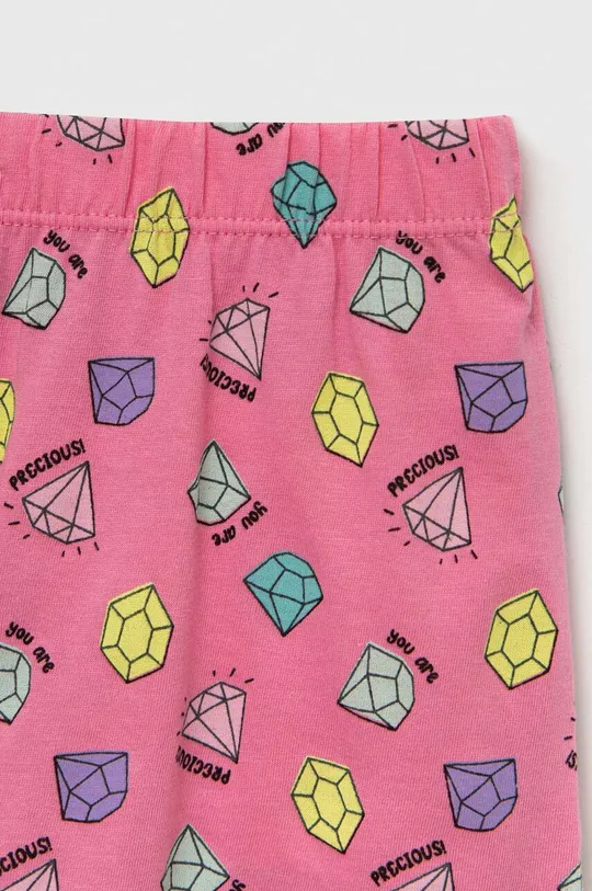 ροζ Παιδικές βαμβακερές πιτζάμες OVS