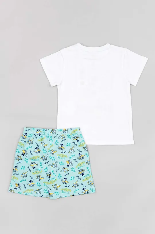 Dječja pamučna pidžama zippy x Disney tirkizna