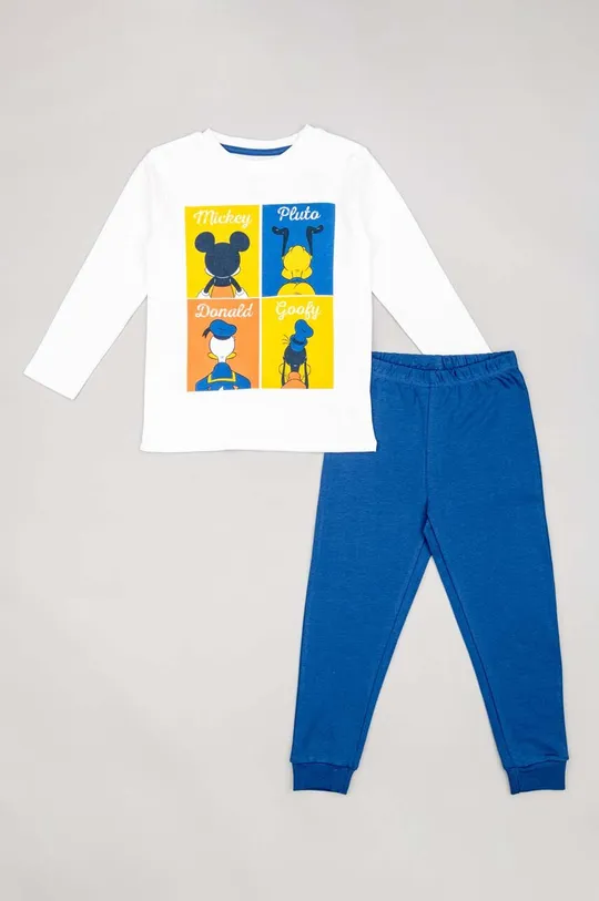 σκούρο μπλε Παιδικές βαμβακερές πιτζάμες zippy Παιδικά
