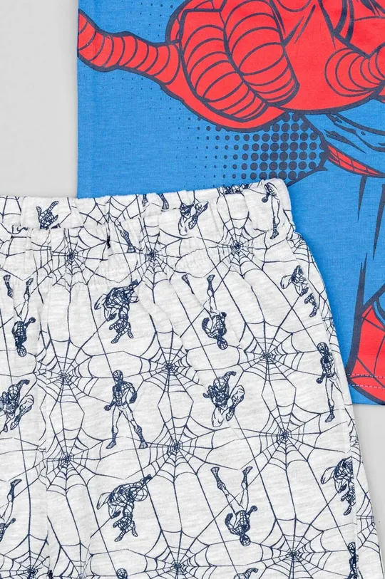 μπλε Παιδικές βαμβακερές πιτζάμες zippy x Spiderman