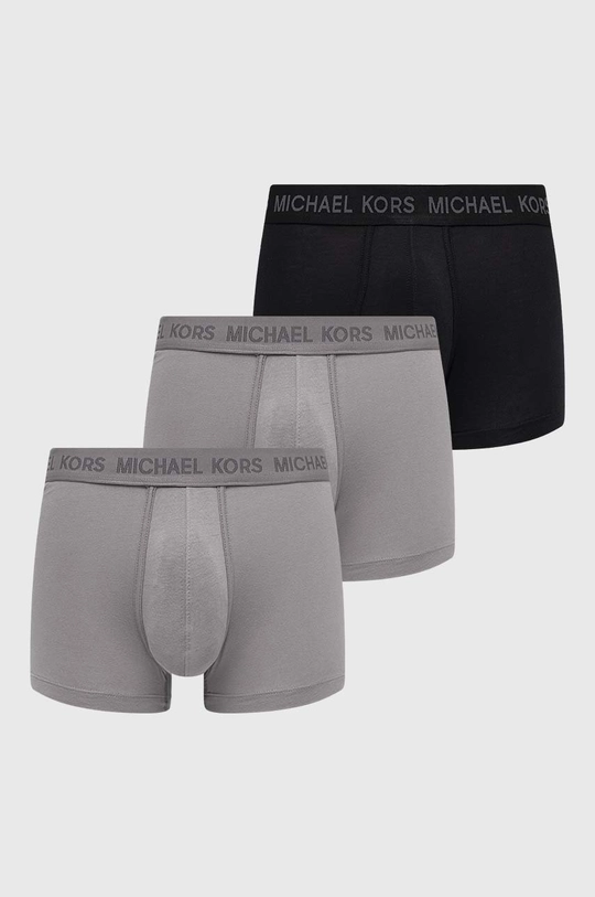 γκρί Μποξεράκια Michael Kors 3-pack Ανδρικά