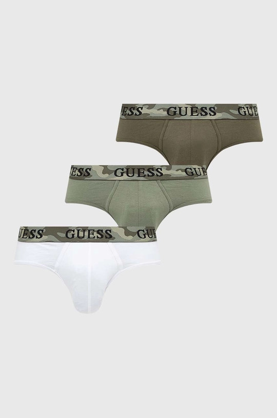 zelena Slip gaćice Guess 3-pack Muški