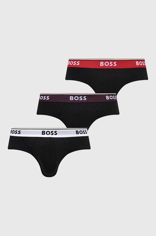 crna Slip gaćice BOSS 3-pack Muški