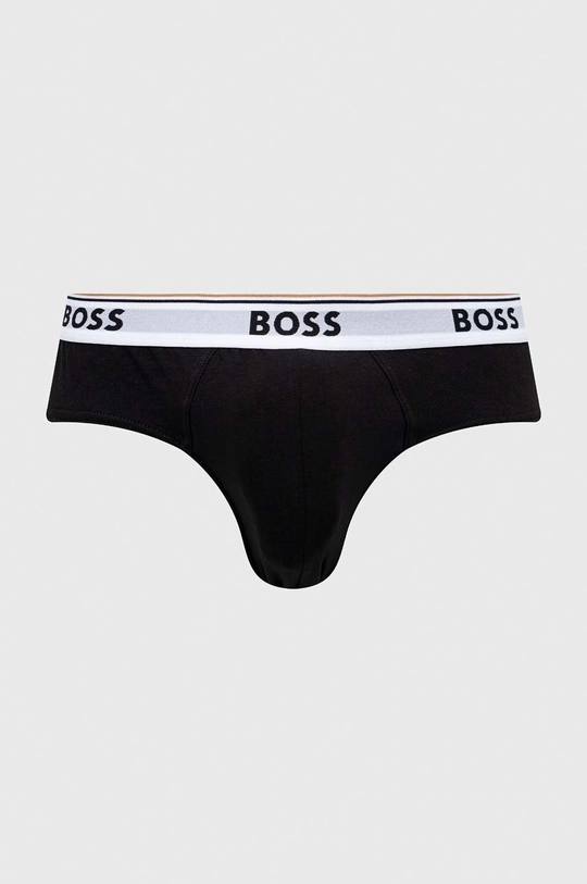 Slip gaćice BOSS 3-pack crna