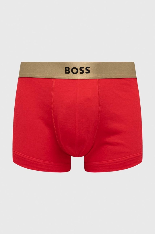 Pamučne bokserice BOSS 2-pack crvena