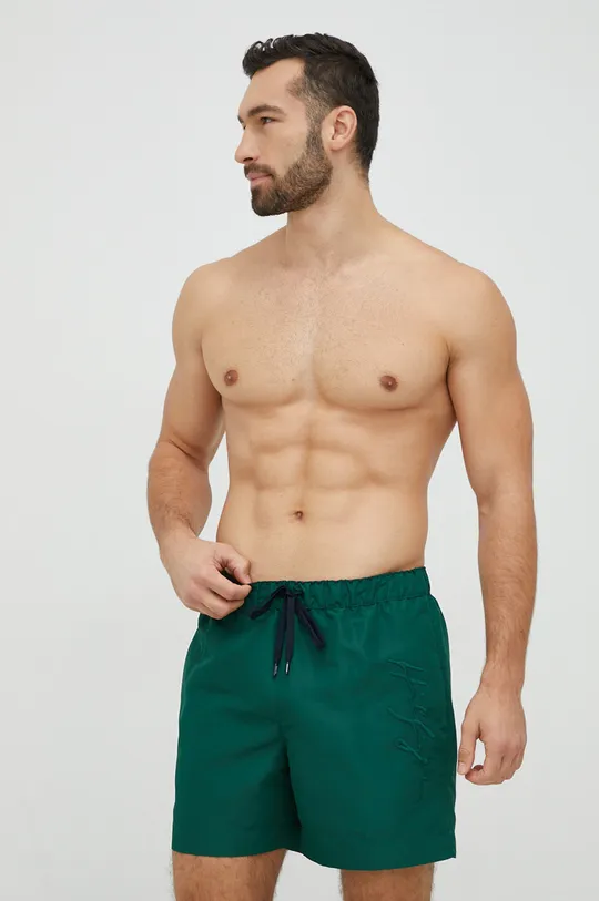 zelená plavkové šortky Tommy Hilfiger Pánsky