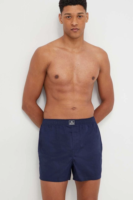 kék Polo Ralph Lauren pamut boxeralsó 3 db Férfi