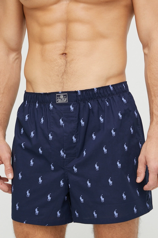 kék Polo Ralph Lauren pamut boxeralsó 3 db Férfi