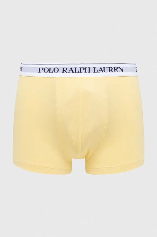 Boxerky Polo Ralph Lauren 3-pak žltá