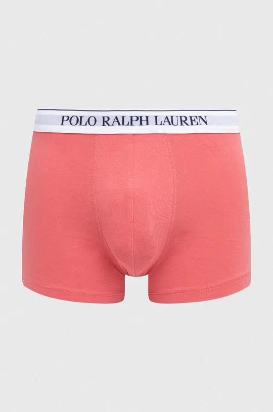 różowy Polo Ralph Lauren bokserki 3-pack