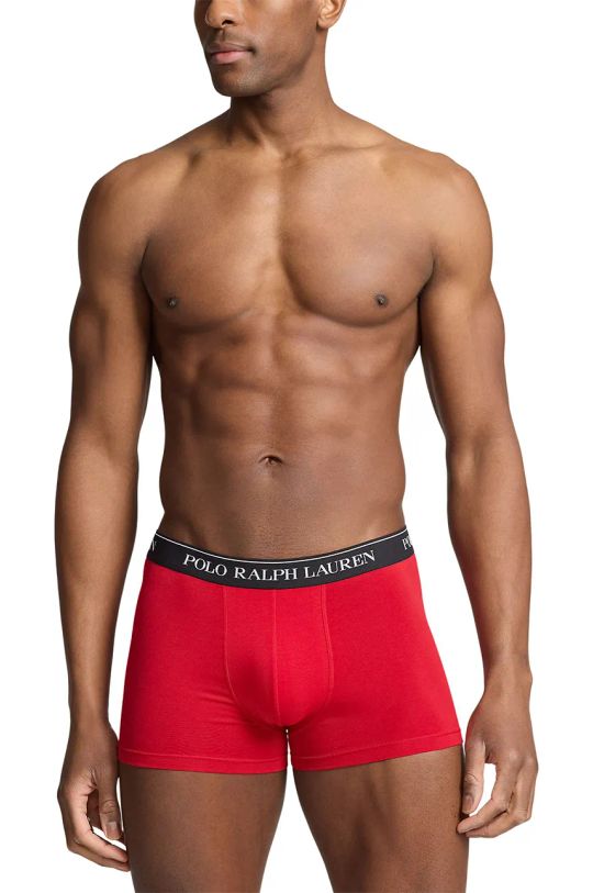 Polo Ralph Lauren boxer pacco da 3 714830299 rosso