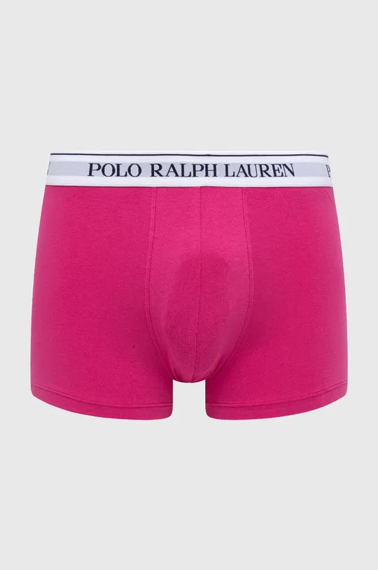 fioletowy Polo Ralph Lauren bokserki 3-pack