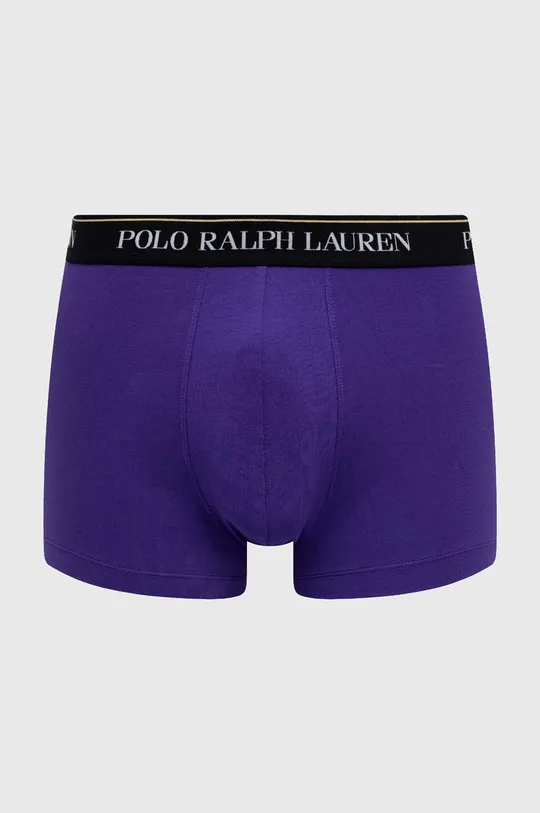 Boxerky Polo Ralph Lauren 3-pak čierna