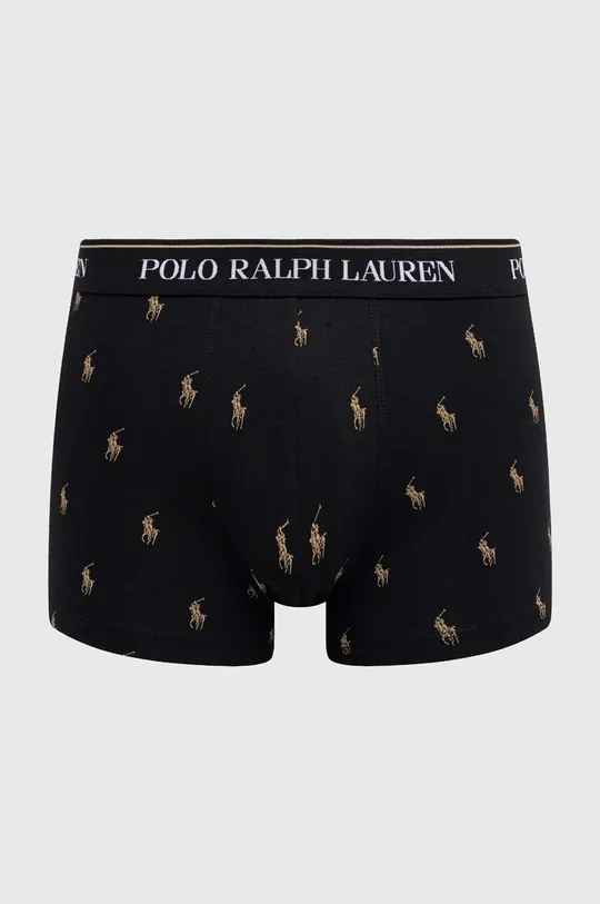 Bokserice Polo Ralph Lauren 3-pack crna