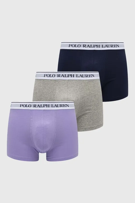 πολύχρωμο Μποξεράκια Polo Ralph Lauren 3-pack Ανδρικά