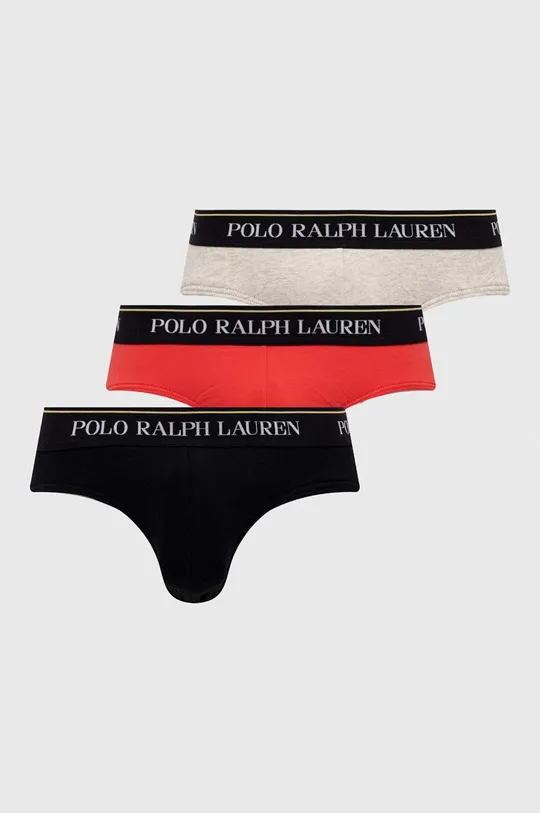 črna Moške spodnjice Polo Ralph Lauren 3-pack Moški