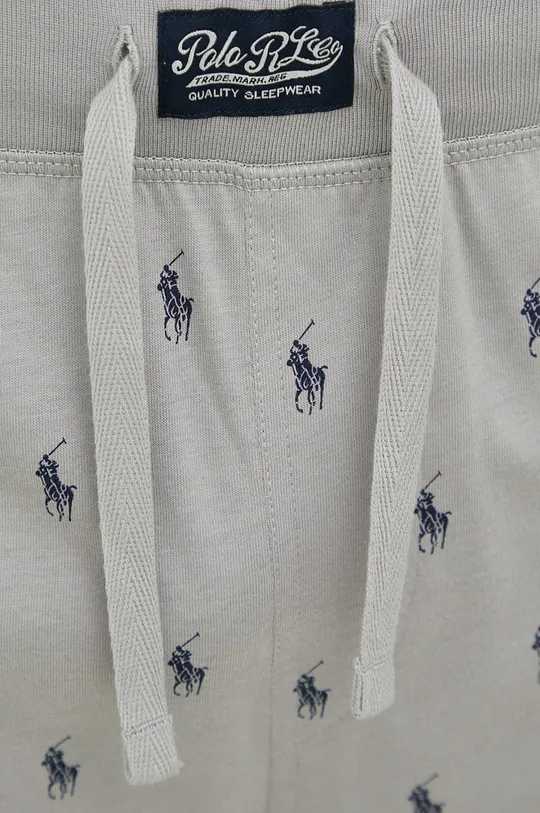 sivá Bavlnené pyžamové nohavice Polo Ralph Lauren