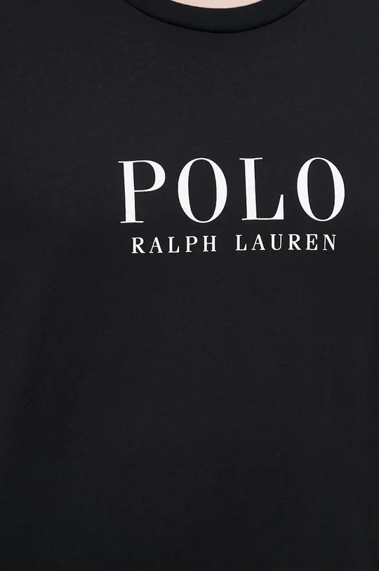 Хлопковая пижамная футболка Polo Ralph Lauren