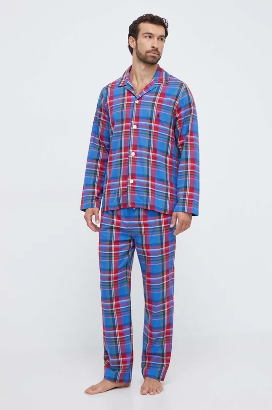 viacfarebná Bavlnené pyžamo Polo Ralph Lauren Pánsky