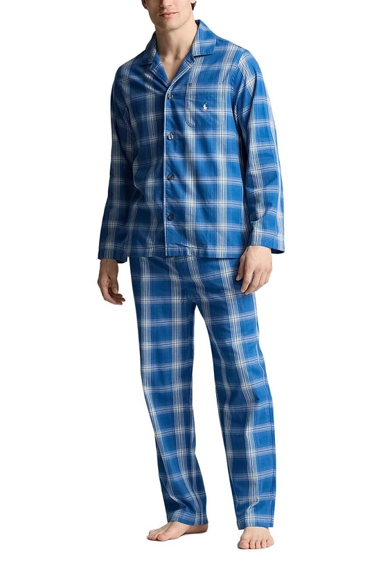 Polo Ralph Lauren pijamale de bumbac set multicolor 714899627