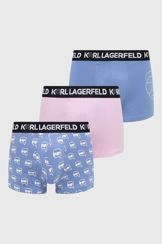 multicolor Karl Lagerfeld bokserki 3-pack Męski