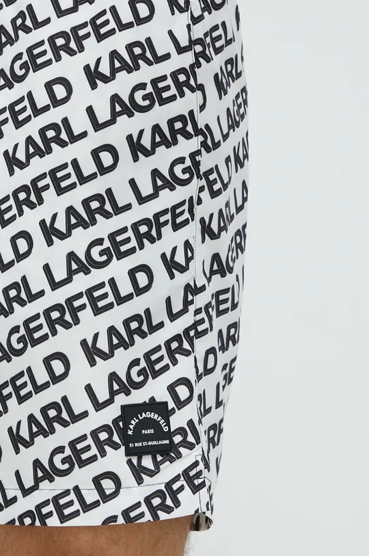 fekete Karl Lagerfeld fürdőnadrág