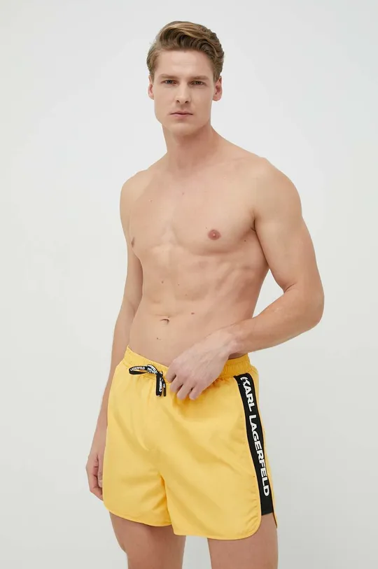 κίτρινο Σορτς κολύμβησης Karl Lagerfeld Ανδρικά