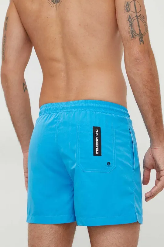 Kratke hlače za kupanje Karl Lagerfeld Materijal 1: 100% Reciklirani poliester Materijal 2: 95% Poliester, 5% Elastan