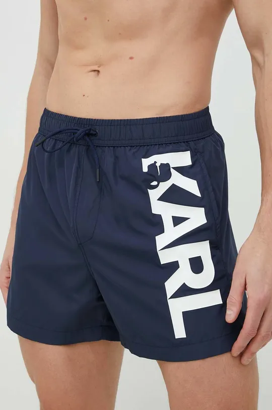 Karl Lagerfeld pantaloncini da bagno blu navy