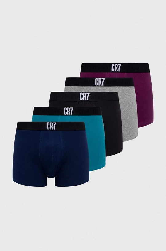 multicolor CR7 Cristiano Ronaldo bokserki 5-pack Męski