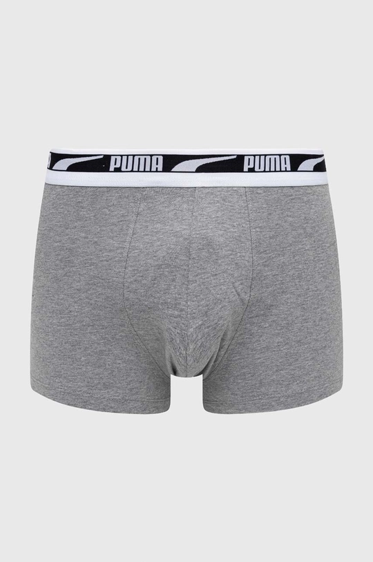 Boksarice Puma 2-pack  Glavni material: 95 % Bombaž, 5 % Elastan Trak: 58 % Poliamid, 28 % Poliester, 14 % Elastan