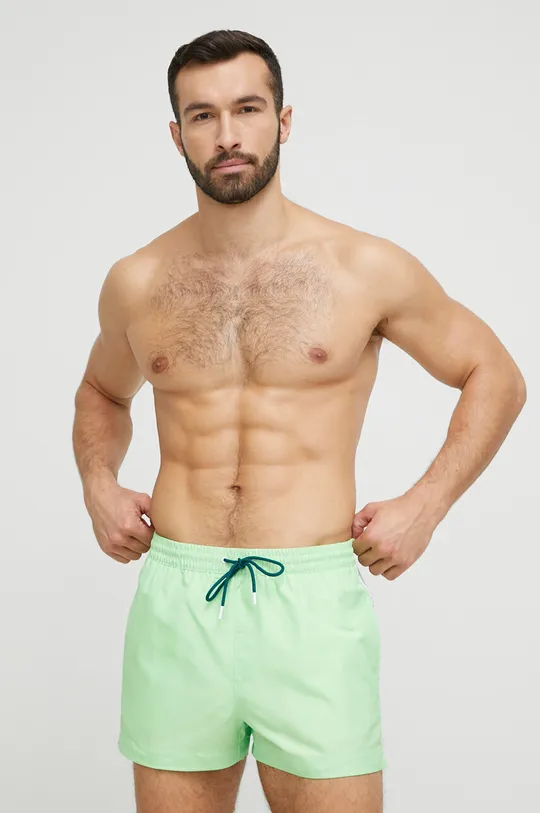 Σορτς κολύμβησης Calvin Klein πράσινο