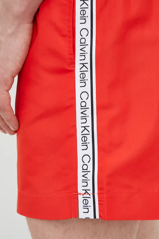 rdeča Kopalne kratke hlače Calvin Klein