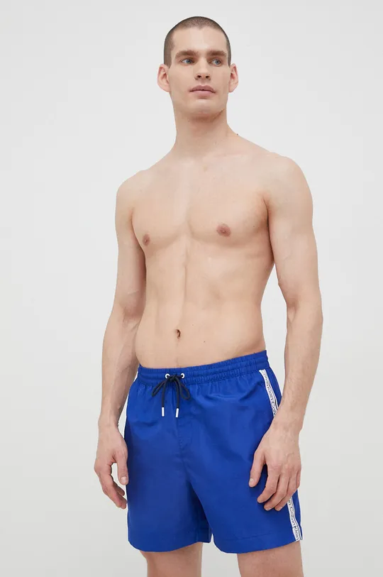 Calvin Klein pantaloncini da bagno blu