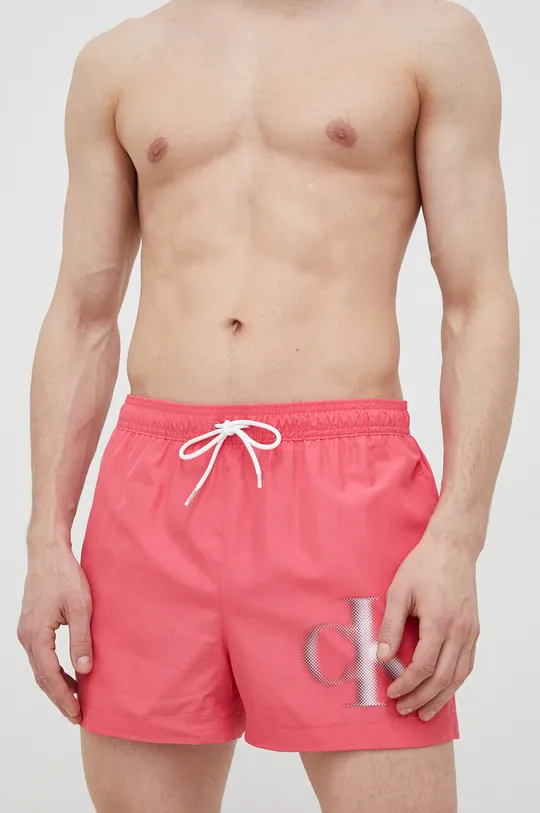 Calvin Klein pantaloncini da bagno rosa