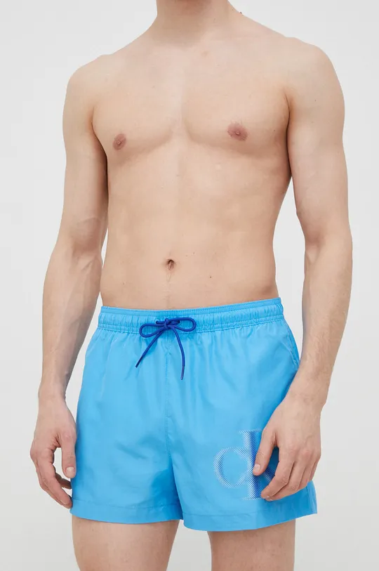 niebieski Calvin Klein szorty kąpielowe Męski