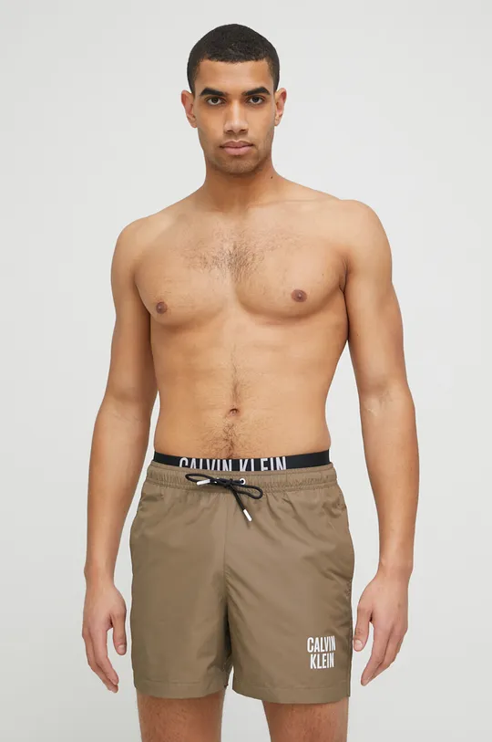 Купальные шорты Calvin Klein коричневый